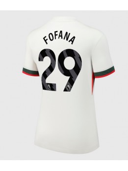 Billige Chelsea Wesley Fofana #29 Bortedrakt Dame 2025-26 Kortermet